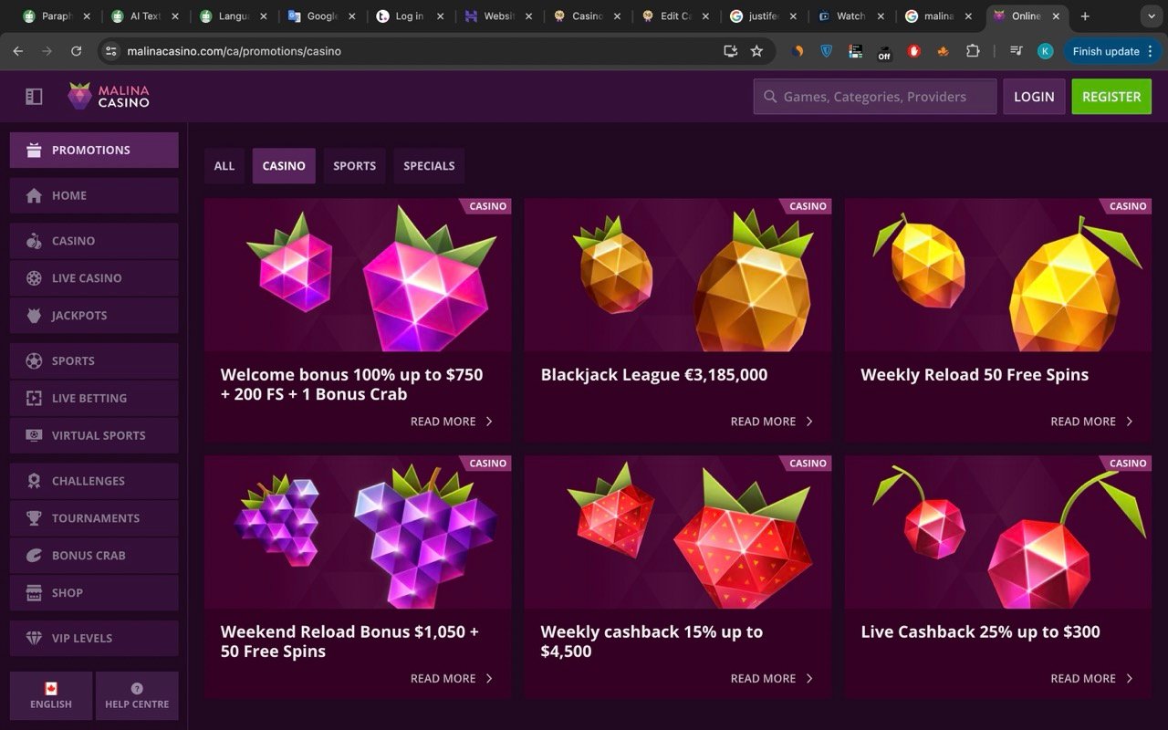 Malina-Casino-Promotions