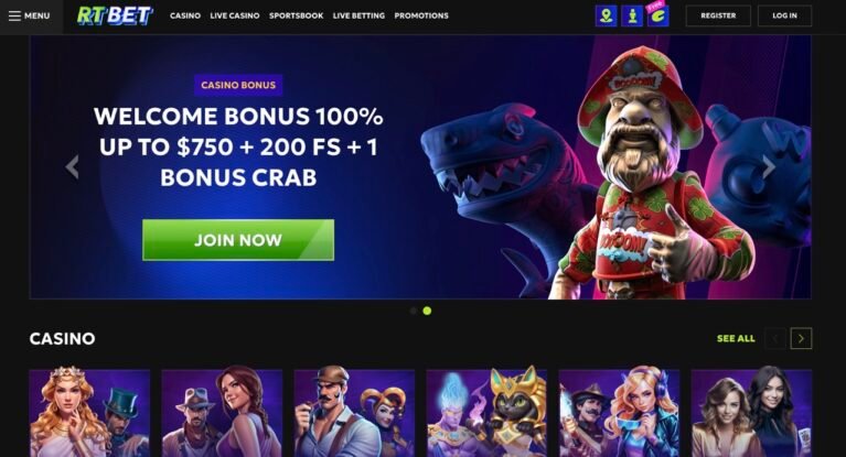 RtBet Casino Home