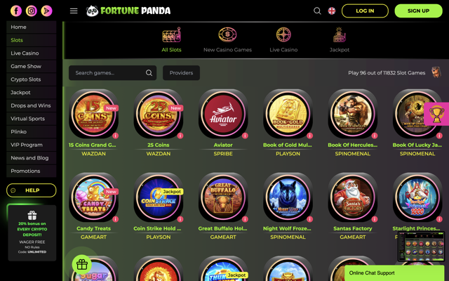 Fortune Panda Games