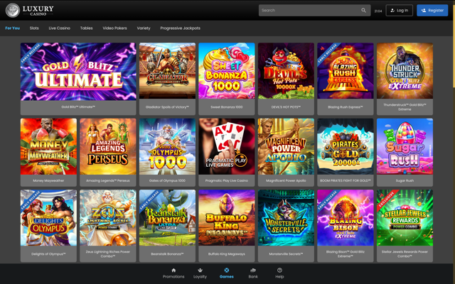 Luxury Casino Game