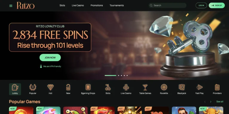 Homepage Ritzo