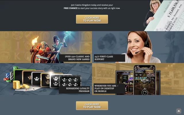Casino Kingdom Offer