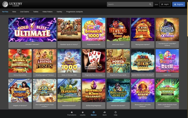 Luxury Casino Game
