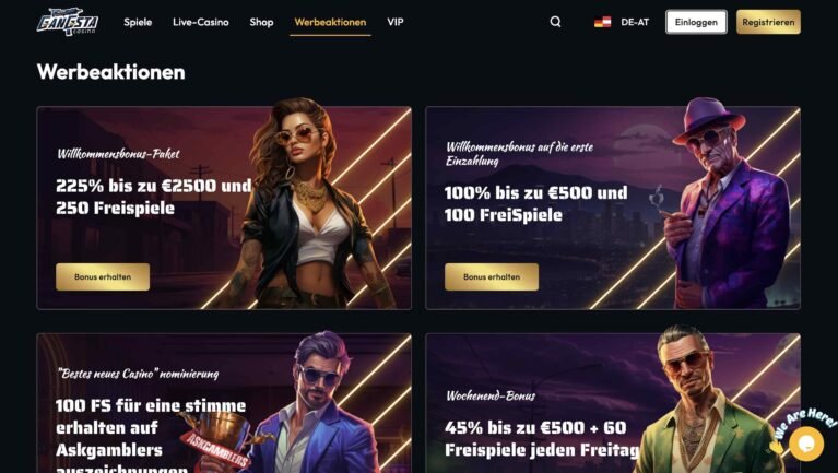 Gansta-casino-promotion-page