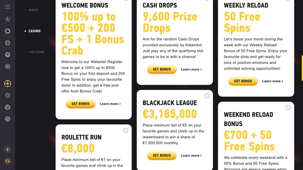 Fezbet casino Promotions