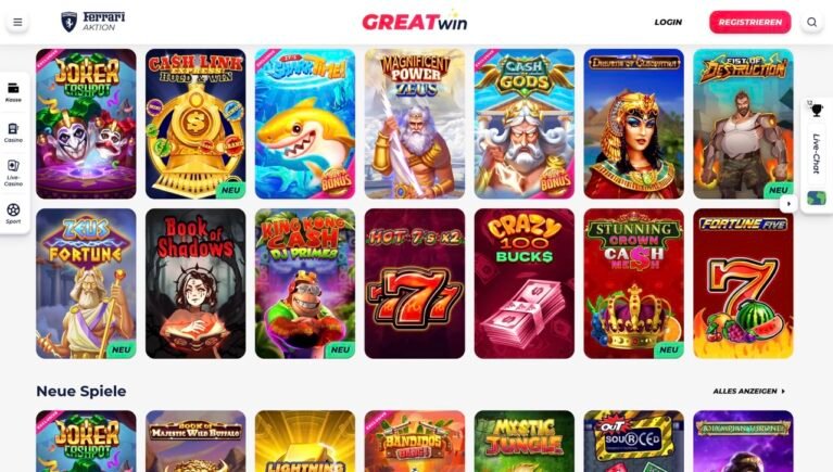 Greatwin Casino Games