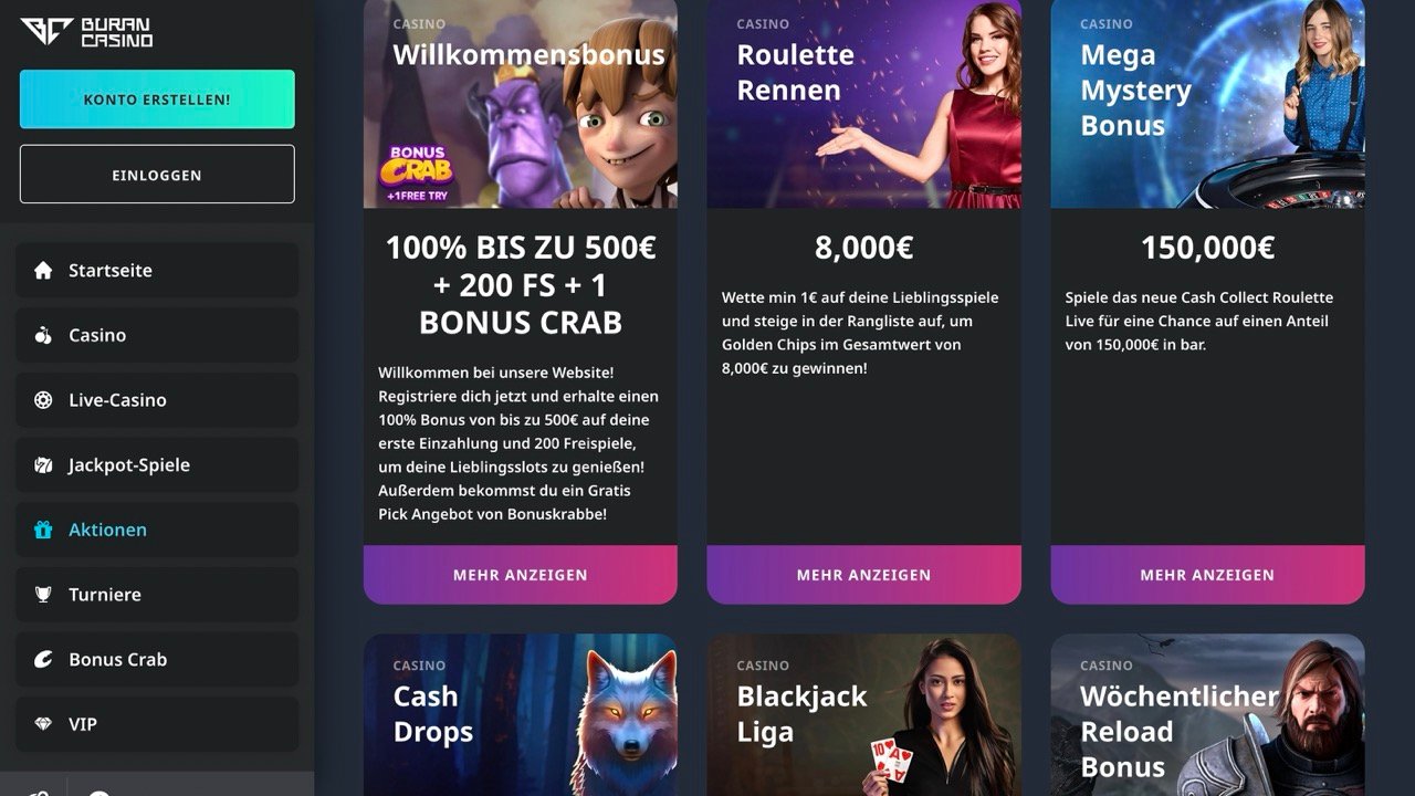 Buran Casino Promotion