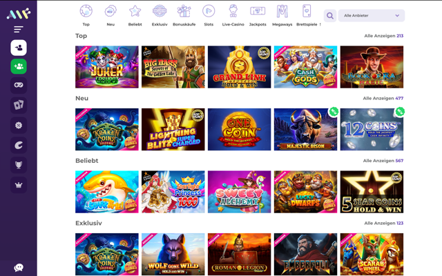 Alf Casino Games