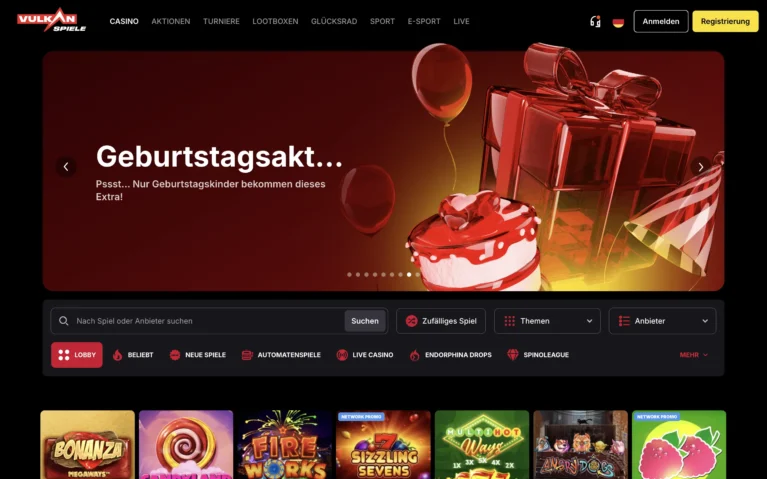 Vulkanspiele casino online