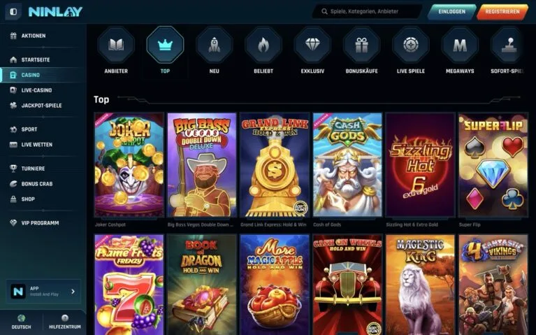 Ninlay Casino Games