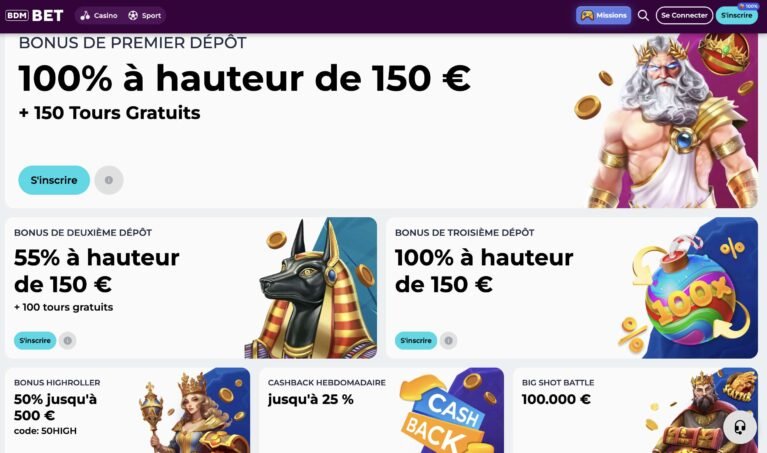 Bdm-Bet-casino-promotion-page