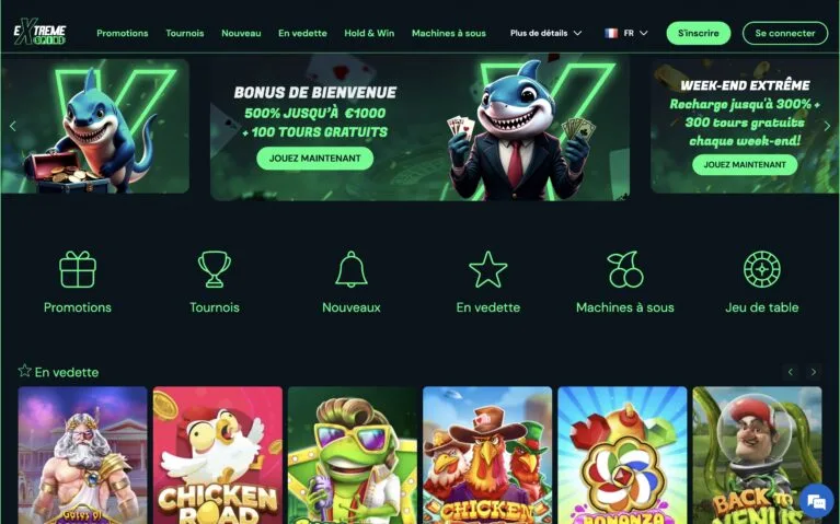 Extreme spins Homepage