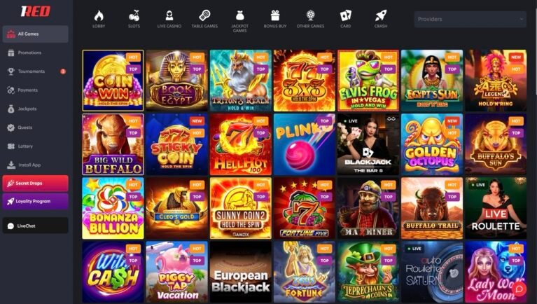 1Red Casino Games