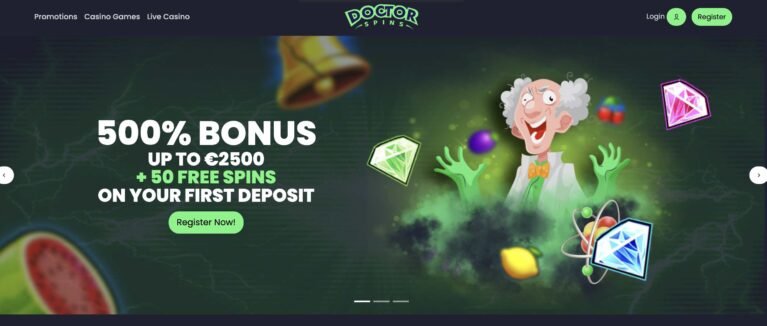 Doctor-spins-casino-homepage