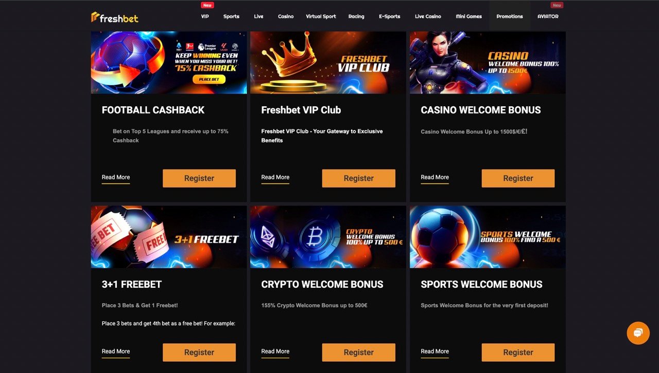 Freshbet Promotion