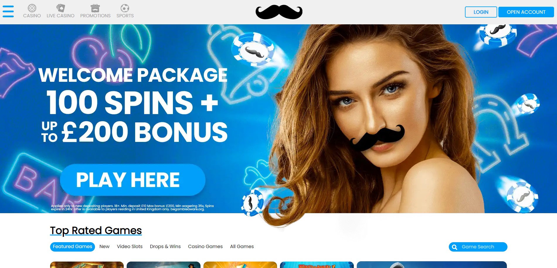 Mr play casino homepage