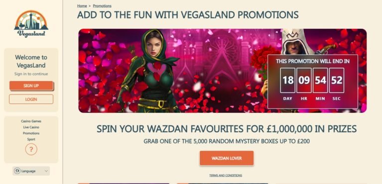 Vegasland casino promotions