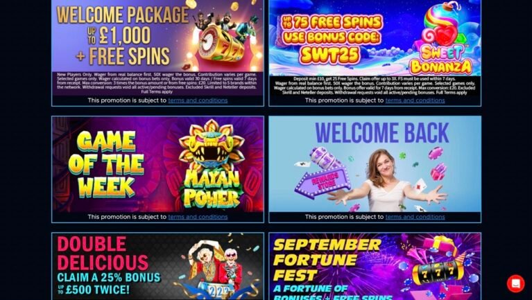 Bluefox Casino Promotions