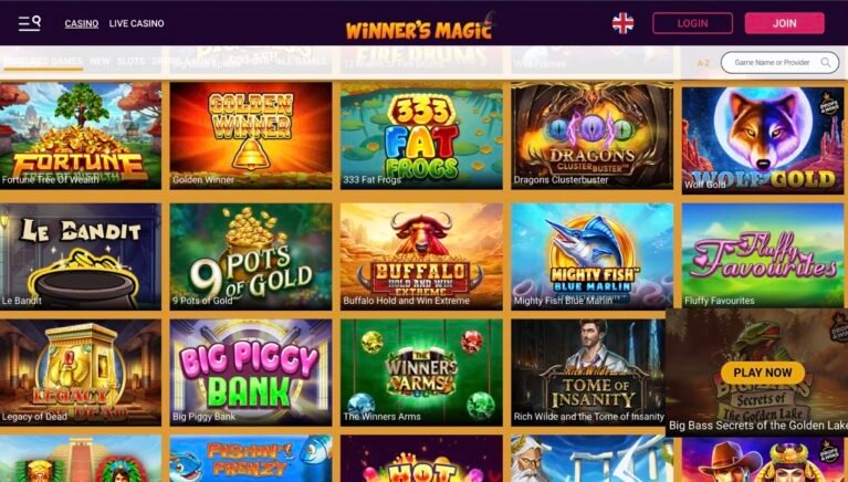 Winners Magic Casino Games