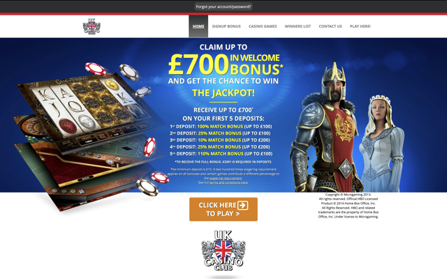 UK CASINO CLUB HOME
