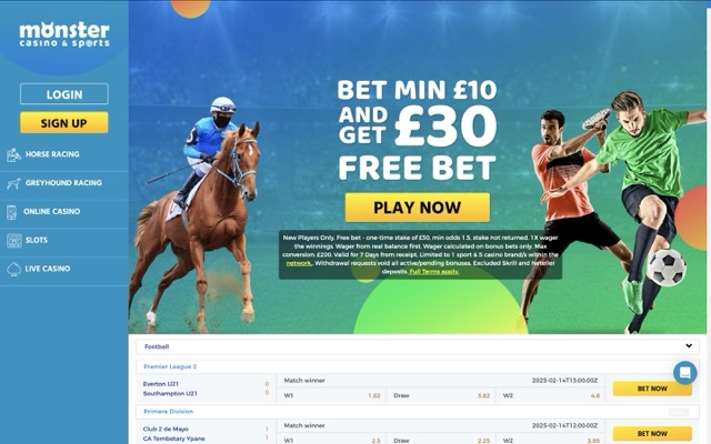 Monster Casino Sportsbook