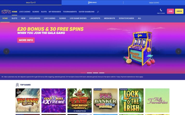 Gala spins casino Home
