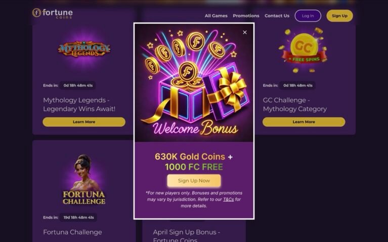 Fortune Coin Promotions