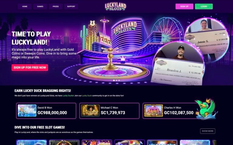 Luckyland Slot Home
