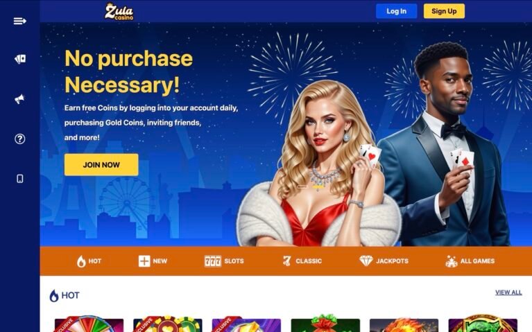 Zula Casino Home